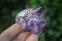 Natural Small Purple Stichtite & Green Serpentine Cobbed Pieces  - Sold per 1 kg (10-18 pieces) - From Barberton, South Africa - TopRock