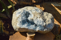 Natural Blue Celestite Geode Specimen  x 1 From Sakoany, Madagascar - TopRock