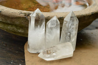 Polished Clear Quartz Crystal Points x 24 From Madagascar - TopRock