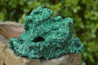 Natural Chatoyant Silky Malachite Specimens  x 2 From Kasompe, Congo - TopRock