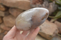 Polished Gorgeous Agate Standing Free Forms x 2 From Madagascar