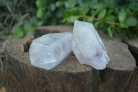 Natural Brandberg Amethyst Quartz Crystals  x 6 From Namibia - Toprock Gemstones and Minerals 