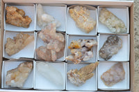 Natural Stunning Mixed Selection Of Quartz Specimens  x 12 From Africa - TopRock