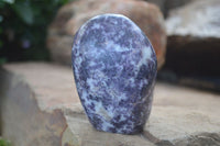 Polished Purple Lepidolite Free Forms  x 3 From Zimbabwe - Toprock Gemstones and Minerals 