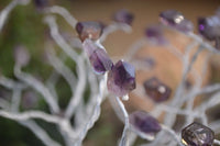 Hand Made Amethyst Gemstone Art Baobab Tree  x 1 From South Africa