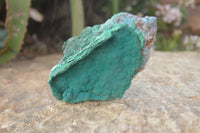 Natural Crystalline Micro Botryoidal Malachite Specimens  x 6 From Congo