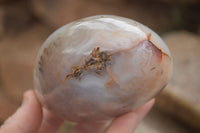 Polished Gorgeous Agate Standing Free Forms x 2 From Madagascar