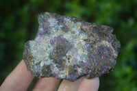 Natural Small Purple Stichtite & Green Serpentine Cobbed Pieces  - Sold per 1 kg (10-18 pieces) - From Barberton, South Africa - TopRock