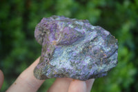 Natural Small Purple Stichtite & Green Serpentine Cobbed Pieces  - Sold per 1 kg (10-18 pieces) - From Barberton, South Africa - TopRock