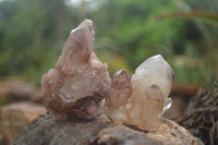 Natural Red Hematoid Quartz Specimens x 24 From Karoi, Zimbabwe - TopRock