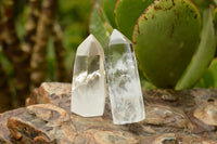 Polished Clear Quartz Crystal Points x 24 From Madagascar - TopRock