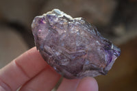 Natural Smokey Skeletal Amethyst Crystals  x 6 From Chiredzi, Zimbabwe