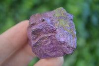 Natural Small Purple Stichtite & Green Serpentine Cobbed Pieces  - Sold per 1 kg (10-18 pieces) - From Barberton, South Africa - TopRock