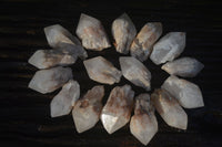 Natural Single Pineapple Candle Quartz Crystals  x 35 From Antsirabe, Madagascar - Toprock Gemstones and Minerals 