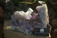 Natural Jacaranda Amethyst Cluster x 1 From Mumbwa, Zambia - TopRock