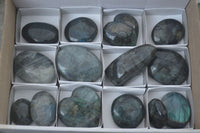 Polished Mixed Labradorite Items  x 14 From Madagascar - Toprock Gemstones and Minerals 