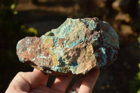 Natural Rough Cobbed Shattuckite Specimens  x 5 From Namibia - TopRock