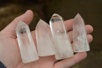 Polished Clear Quartz Crystal Points x 24 From Madagascar - TopRock