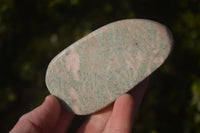 Polished Amazonite Free Forms  x 12 From Zimbabwe