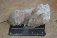 Natural Small White Phantom Smokey Quartz Clusters x 12 From Luena, Congo