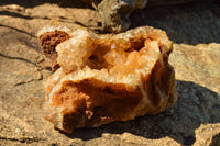 Natural Golden Limonite / Lemonite Quartz Clusters  x 6 From Mwinilunga, Zambia - TopRock