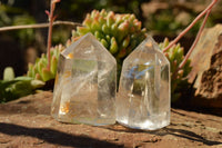 Polished Clear Quartz Crystal Points x 24 From Madagascar - TopRock