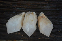 Natural Highly Selected Pineapple Candle Quartz Crystals  x 12 From Madagascar - Toprock Gemstones and Minerals 