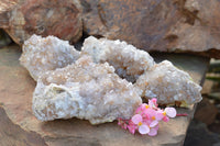 Natural Spirit Quartz Clusters  x 4 From Boekenhouthoek, South Africa - TopRock