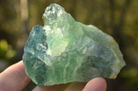 Natural Cobbed & Stone Sealed Watermelon Fluorite Pieces x 12 From Uis, Namibia - TopRock