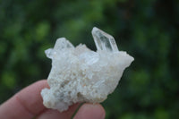 Natural Single Clear Quartz Crystals x 35 From Mpika, Zambia