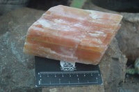 Natural New Sunset Orange Calcite Cubic Specimens  x 3 From Spitzkop, Namibia - Toprock Gemstones and Minerals 