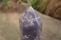 Polished Deep Purple Lepidolite Point  x 1 From Madagascar - TopRock