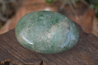 Polished Emerald Fuchsite Quartz Palm Stones With Pyrite & Mica Specks  x 12 From Madagascar - Toprock Gemstones and Minerals 