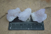 Natural Pale Lilac Spirit Quartz Crystals x 35 From Boekenhouthoek, South Africa