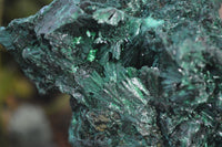 Natural Chatoyant Silky Malachite Specimen x 1 From Kasompe, Congo