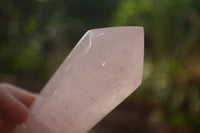 Polished Double Terminated Pink Rose Quartz Points  x 4 From Ambatondrazaka, Madagascar - TopRock