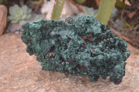 Natural Chatoyant Silky Malachite Specimen  x 1 From Congo - Toprock Gemstones and Minerals 