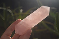 Polished Double Terminated Pink Rose Quartz Points  x 4 From Ambatondrazaka, Madagascar - TopRock