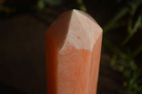 Polished Orange Twist Calcite Towers x 2 From Maevantanana, Madagascar