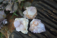 Natural Spirit Quartz Small Cluster or Crystal Specimens x 35 From Boekenhouthoek, South Africa - Toprock Gemstones and Minerals 