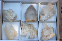 Natural Mixed Selection Of Quartz Specimens  x 6 From Madagascar - TopRock