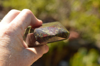 Polished Dragon Bloodstone Bastite Points  x 2 From Tshipies, South Africa - TopRock