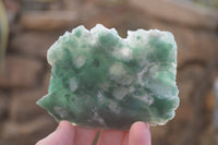 Polished On One Side Emerald Mtorolite Plates x 12 From Mutorashanga, Zimbabwe