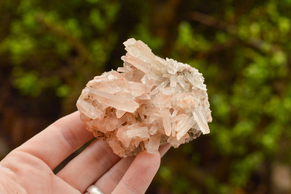 Natural Lovely Tangerine Quartz Clusters  x 3 From Madagascar - TopRock