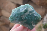 Polished On One Side Emerald Mtorolite Plates x 12 From Mutorashanga, Zimbabwe