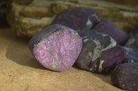 Polished Silky Purpurite Free Forms  x 12 From Namibia - TopRock