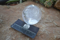 Polished Clear Quartz Crystal Balls  x 2 From Ambatondrazaka, Madagascar