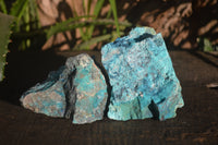 Natural Rough Shattuckite Cobbed Specimens x 12 From Kaokoveld, Namibia