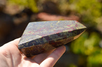 Polished Dragon Bloodstone Bastite Points  x 2 From Tshipies, South Africa - TopRock