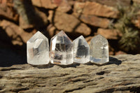 Polished Clear Quartz Crystal Points x 24 From Madagascar - TopRock